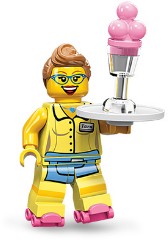 LEGO Collectable Minifigures 71002 Diner Waitress