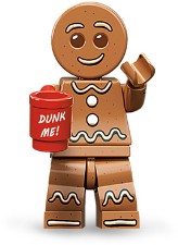 LEGO Collectable Minifigures 71002 Gingerbread Man