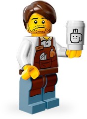 LEGO Collectable Minifigures 71004 Larry the Barista