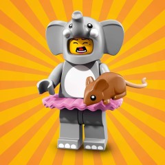 LEGO Коллекционные Минифигурки (Collectable Minifigures) 71021 Elephant Girl