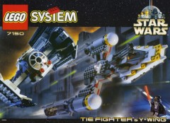 LEGO Звездные Войны (Star Wars) 7150 TIE Fighter & Y-wing