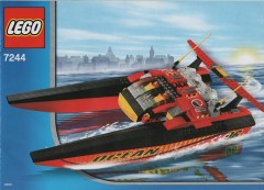 LEGO City 7244 Speedboat
