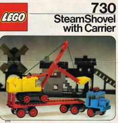 LEGO LEGOLAND 730 Steam Shovel with Carrier