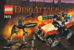 LEGO Dino Attack 7473 Steel Sprinter vs. Mutant Lizard