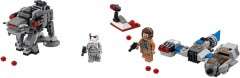 LEGO Star Wars 75195 Ski Speeder vs. First Order Walker Microfighters