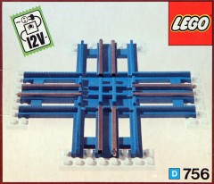 LEGO Trains 756 Electric crossing