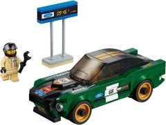 LEGO Чемпионы Скорости (Speed Champions) 75884 1968 Ford Mustang Fastback