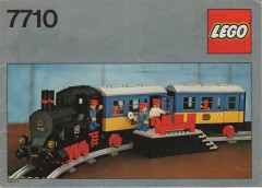 LEGO Trains 7710 Push-Along Passenger Steam Train