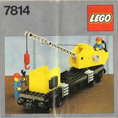 LEGO Trains 7814 Crane Wagon
