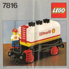 LEGO Trains 7816 Shell Tanker Wagon