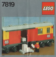 LEGO Поезда (Trains) 7819 Postal Container Wagon