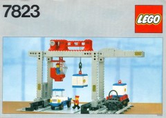 LEGO Поезда (Trains) 7823 Container Crane Depot