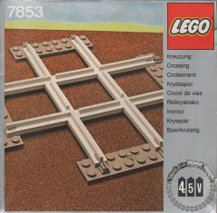 LEGO Trains 7853 Crossing, Grey 4.5 V
