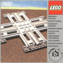 LEGO Trains 7857 Crossing, Electric Rails Grey 12 V