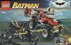 LEGO Batman 7886 The Batcycle: Harley Quinn's Hammer Truck