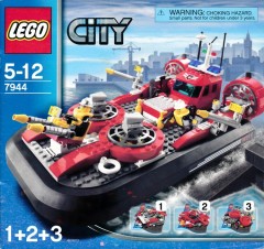 LEGO Сити / Город (City) 7944 Fire Hovercraft