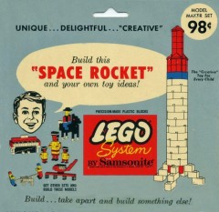LEGO Samsonite 801 Space Rocket