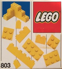 LEGO Basic 803 Extra Bricks Yellow