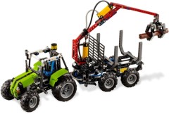 LEGO Technic 8049 Tractor with Log Loader