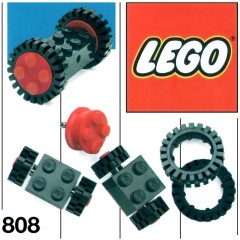 LEGO Basic 808 Wheels and Tyres