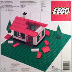 LEGO Basic 813 Baseplate, Green