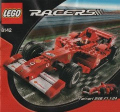 LEGO Гонщики (Racers) 8142 Ferrari 248 F1 1:24