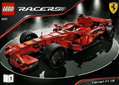 LEGO Гонщики (Racers) 8157 Ferrari F1 1:9