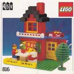 LEGO Basic 816 Lighting Bricks, 4.5V