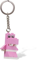 LEGO Gear 850416 Pink Hippo Key Chain