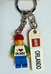 LEGO Gear 850491 Orlando Key Chain