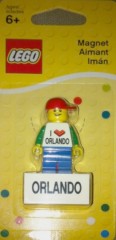 LEGO Gear 850501 I (love) Orlando figure magnet