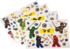 LEGO Gear 851348 Ninjago Wall Stickers