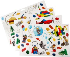 LEGO Мерч (Gear) 851402 Wall Stickers