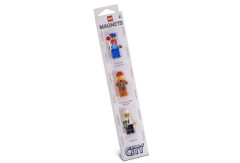 LEGO Gear 852012 City Minifigure Magnet Set