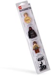 LEGO Gear 852086 Star Wars Magnet Set: Darth Maul, Anakin and Naboo Fighter Pilot