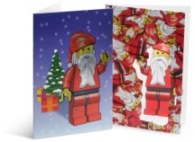 LEGO Gear 852133 Santa Holiday Cards