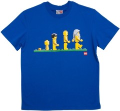 LEGO Мерч (Gear) 852810 Evolution of the Minifigure T-Shirt