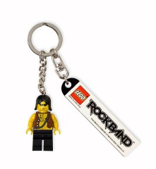 LEGO Gear 852889 LEGO Rock Band Promo Key Chain Minifig 1