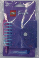 LEGO Мерч (Gear) 853389 Friends pen and notebook