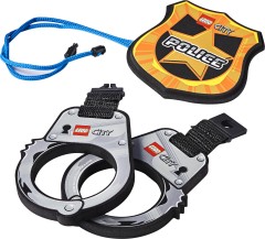 LEGO Мерч (Gear) 854018 Police Handcuffs & Badge