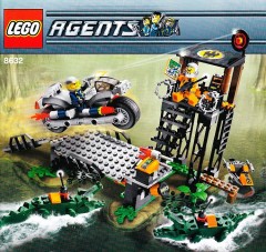 LEGO Agents 8632 Swamp Raid