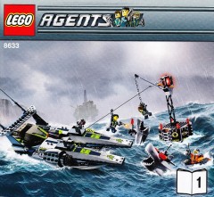 LEGO Agents 8633 Speedboat Rescue