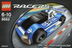 LEGO Racers 8662 Blue Renegade
