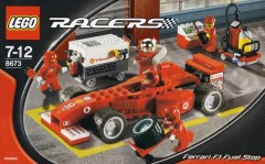 LEGO Racers 8673 Ferrari F1 Fuel Stop