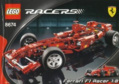 LEGO Гонщики (Racers) 8674 Ferrari F1 Racer 1:8