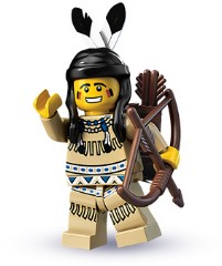 LEGO Collectable Minifigures 8683 Tribal Hunter