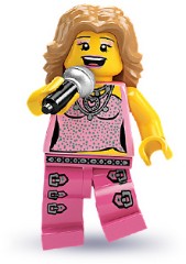 LEGO Collectable Minifigures 8684 Pop Star