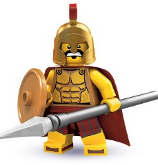 LEGO Collectable Minifigures 8684 Spartan Warrior