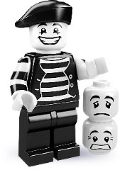 LEGO Коллекционные Минифигурки (Collectable Minifigures) 8684 Mime