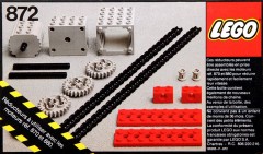 LEGO Technic 872 Two Gear Blocks